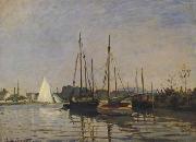 Claude Monet Pleasure Boat,Argenteuil (san31) oil painting artist